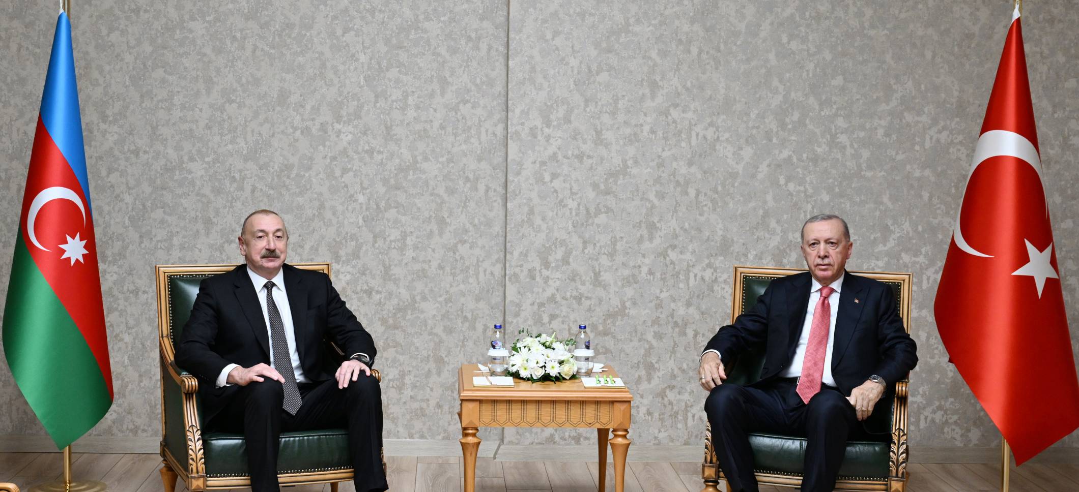 Ilham Aliyev met with President of Türkiye Recep Tayyip Erdoğan in Kahramanmaraş
